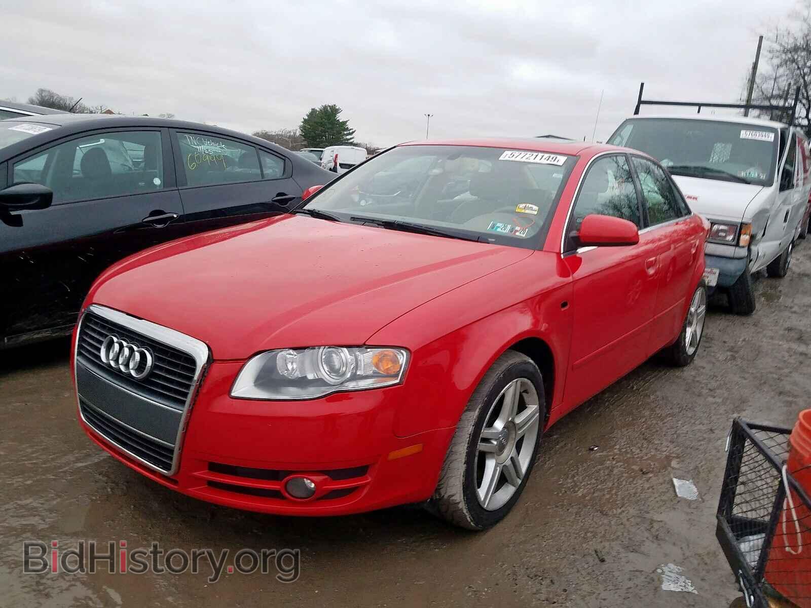 2007 AUDI A4 - VIN: WAUDF78EX7A092860 - Фото 2