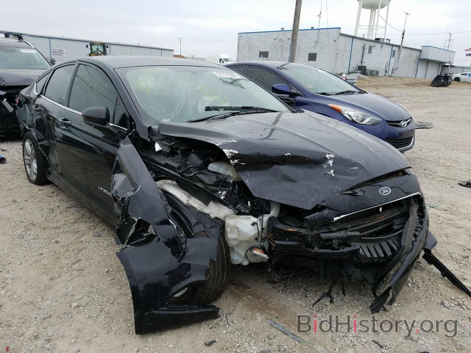 Photo 3FA6P0LU9JR138650 - FORD FUSION 2018