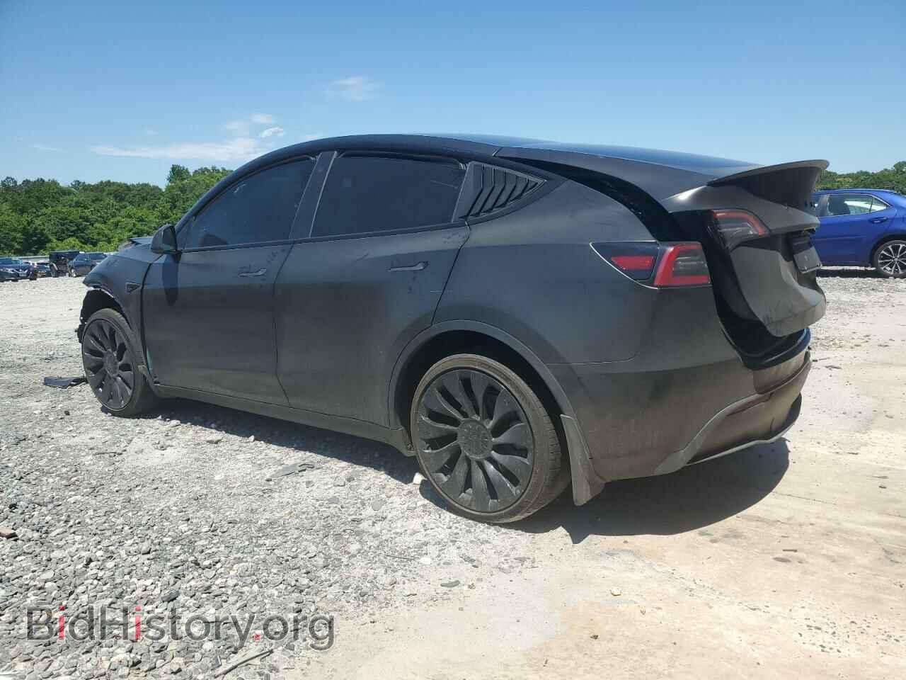 2021 TESLA MODEL Y - VIN: 5YJYGDEE2MF243987 - Фото 2
