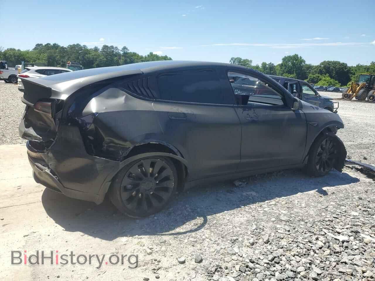 2021 TESLA MODEL Y - VIN: 5YJYGDEE2MF243987 - Фото 3