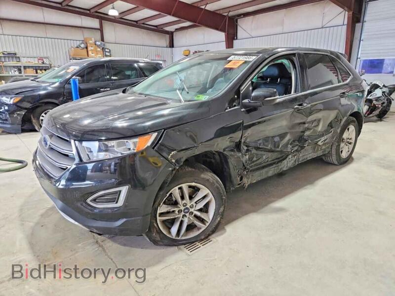 2015 Ford EDGE SEL (VIN 2FMTK4J98FBC06312) — photo 1 of 14, Copart, damage: side