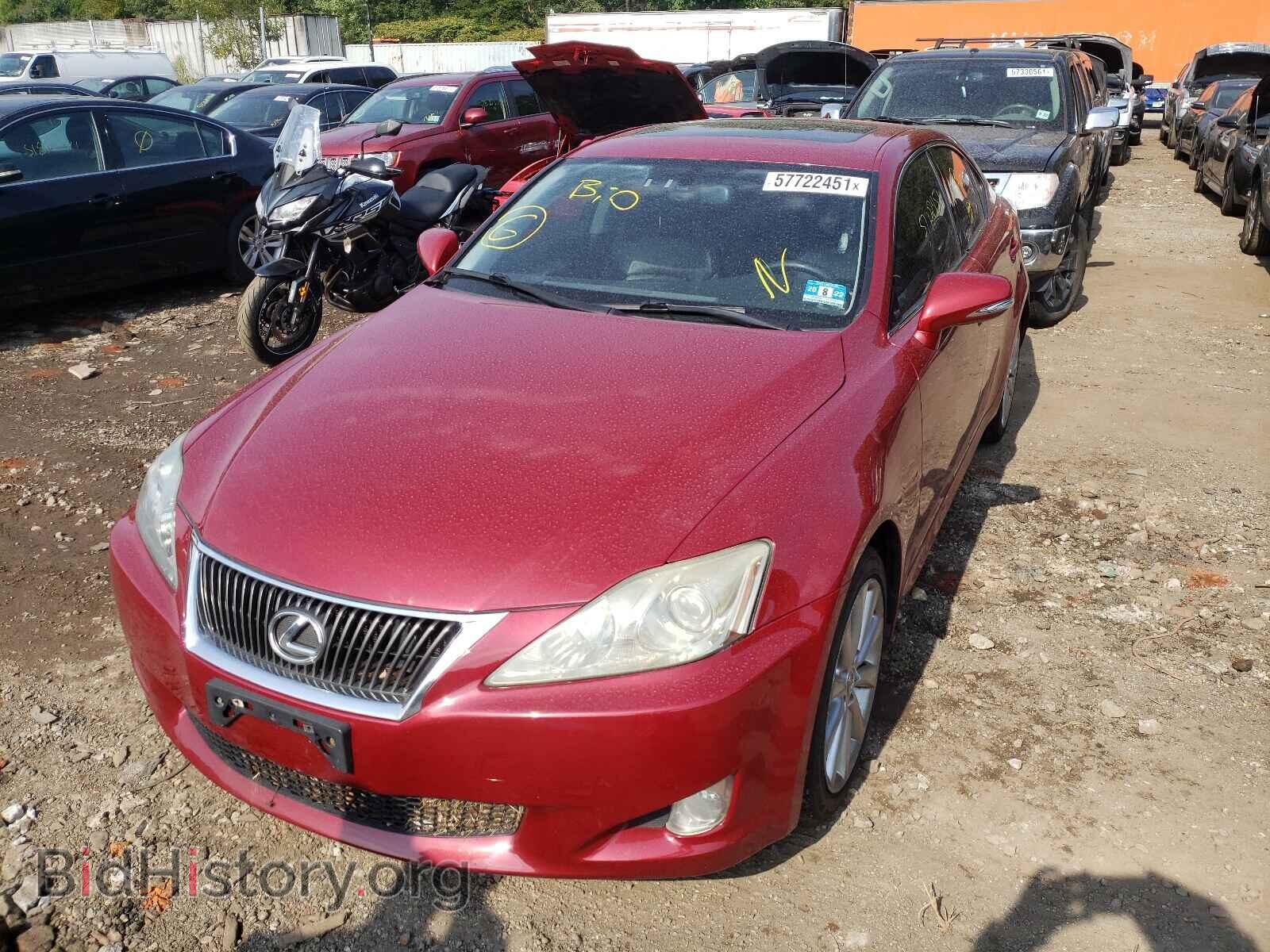 2009 LEXUS IS - VIN: JTHCK262X95032500 - Фото 2