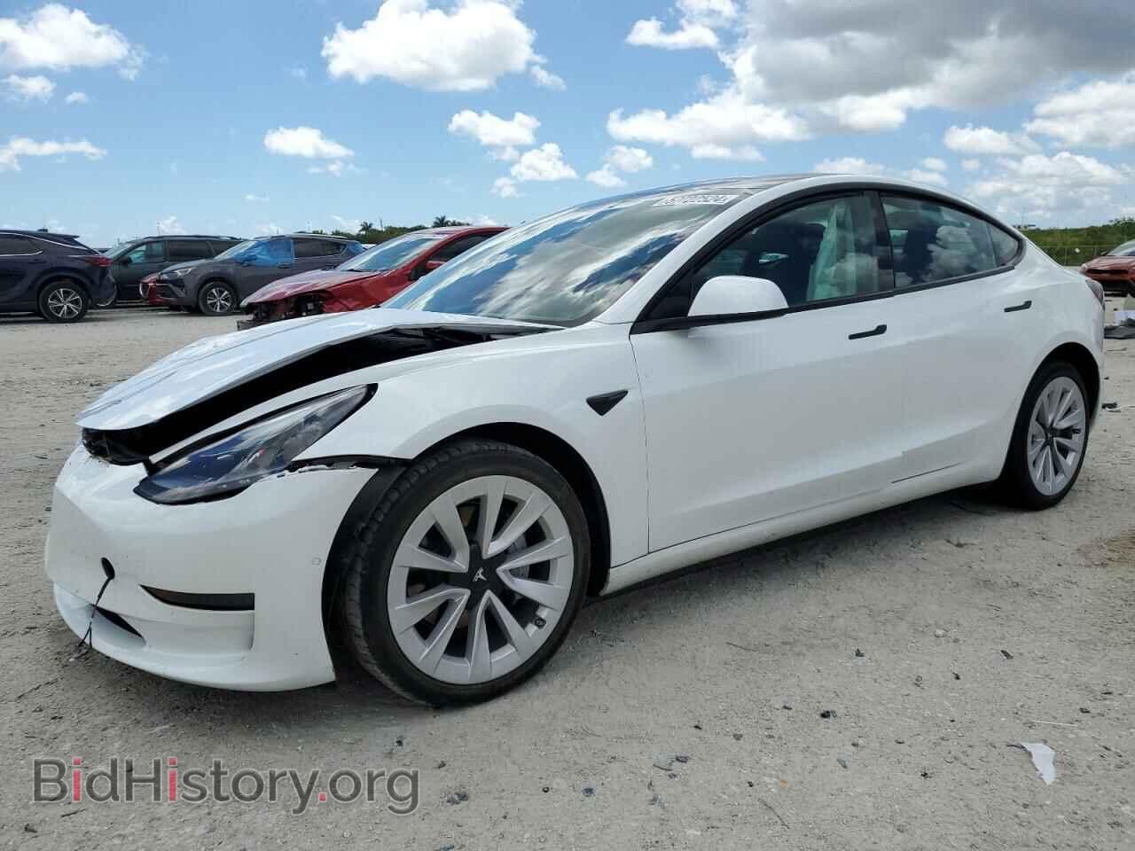 Photo 5YJ3E1EA2MF047723 - TESLA MODEL 3 2021