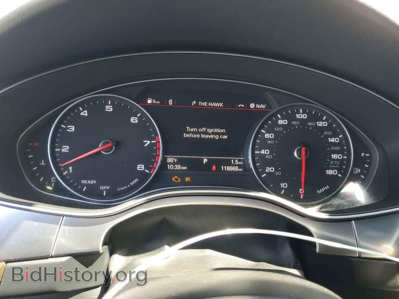 2016 AUDI A6 - VIN: WAUCFAFC5GN193520 - Фото 9