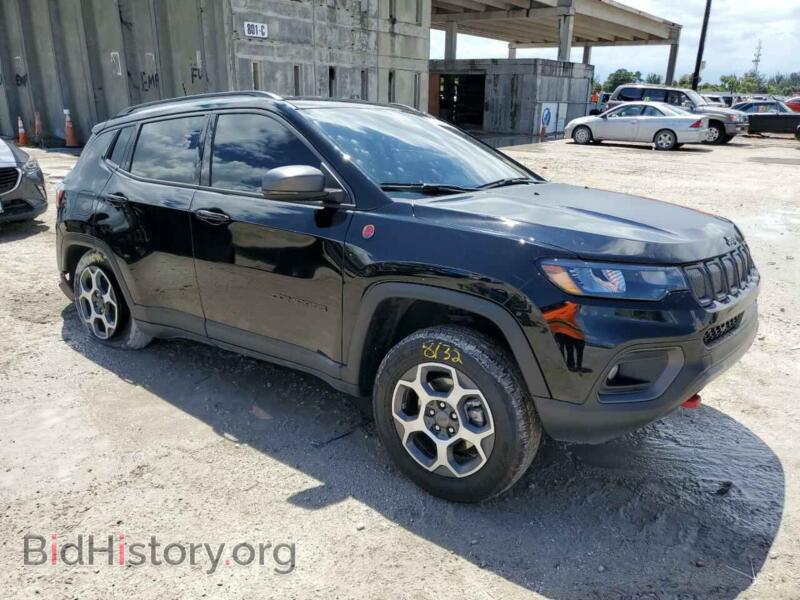 2022 Jeep COMPASS Compass TR (VIN 3C4NJDDB3NT126823) — photo 1 of 10, Copart, damage: rear end