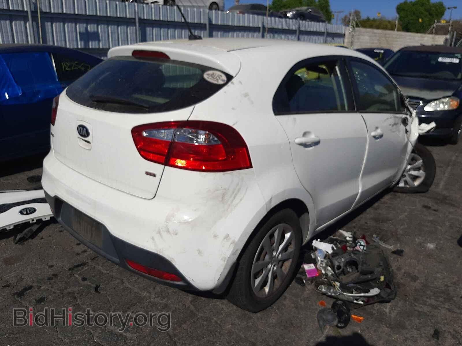 2014 KIA RIO - VIN: KNADM5A35E6415246 - Фото 4