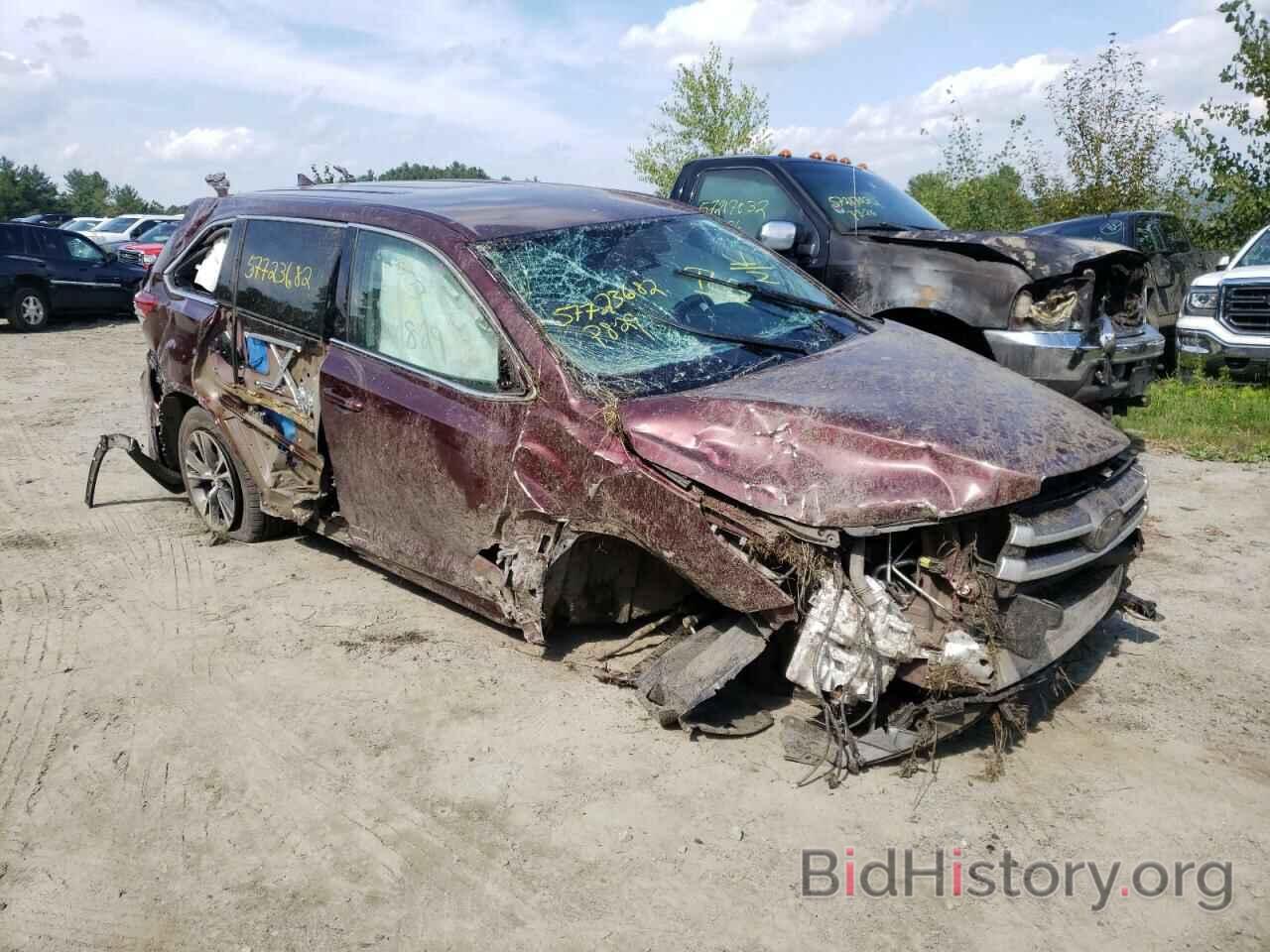 Photo 5TDBZRFH6JS837771 - TOYOTA HIGHLANDER 2018