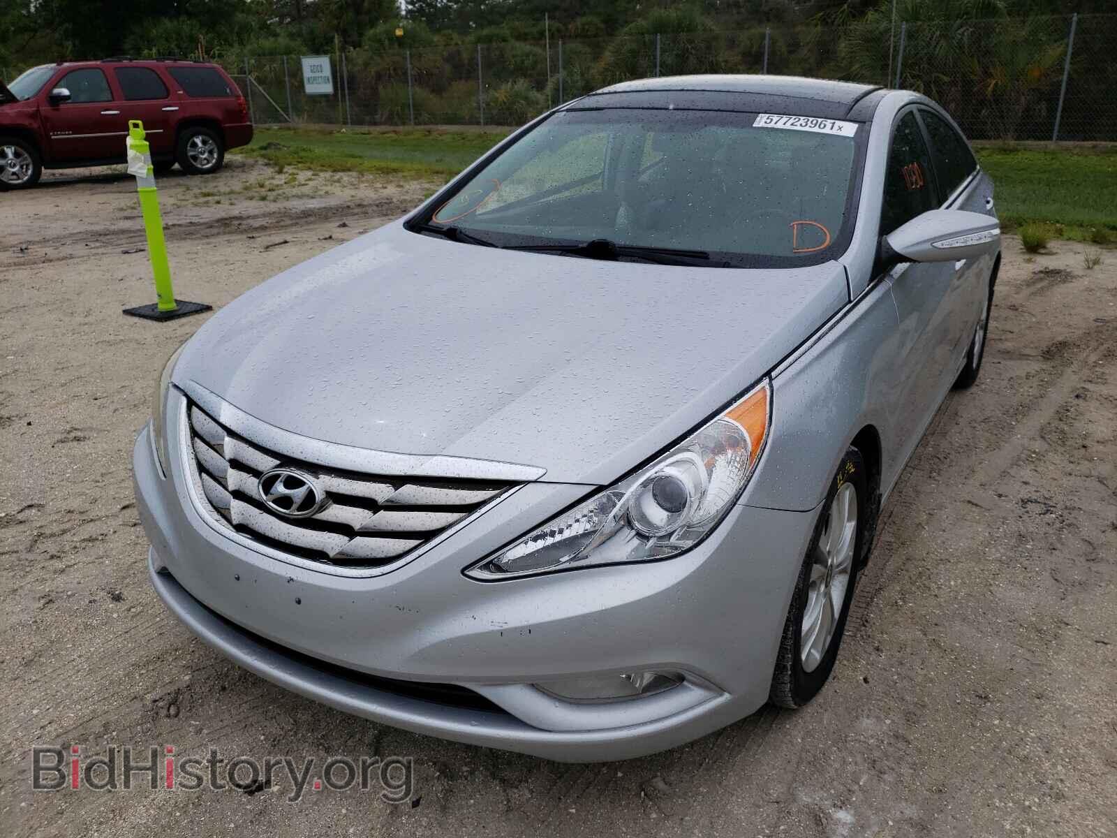2012 HYUNDAI SONATA - VIN: 5NPEC4AC0CH382583 - Фото 2