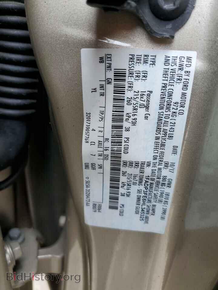 2017 FORD FOCUS - VIN: 1FADP3FE6HL345325 - Photo 13