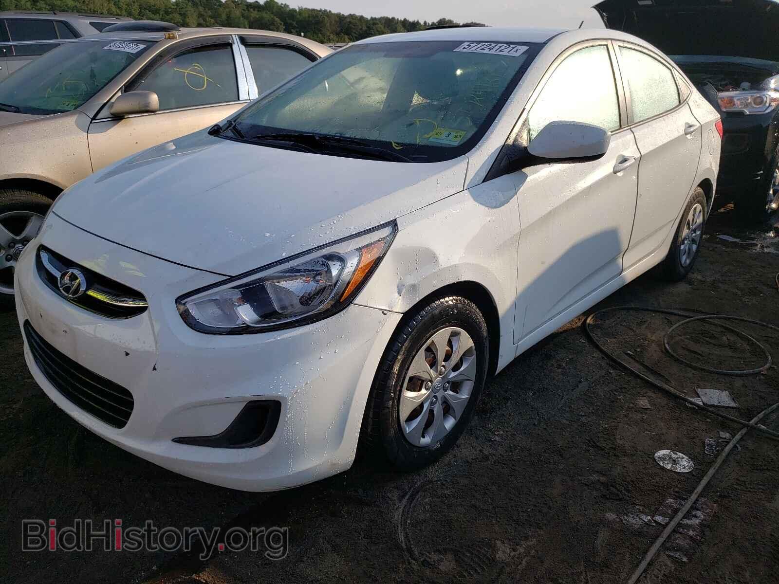 2016 HYUNDAI ACCENT - VIN: KMHCT4AE5GU045990 - Фото 2