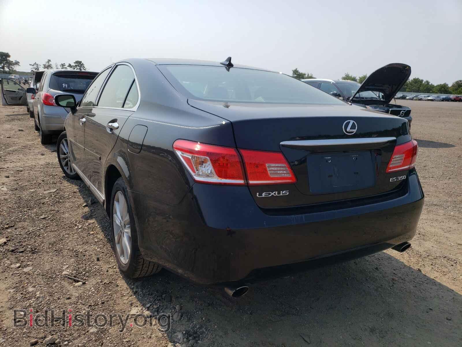 2010 LEXUS ES350 - VIN: JTHBK1EG9A2376280 - Фото 3