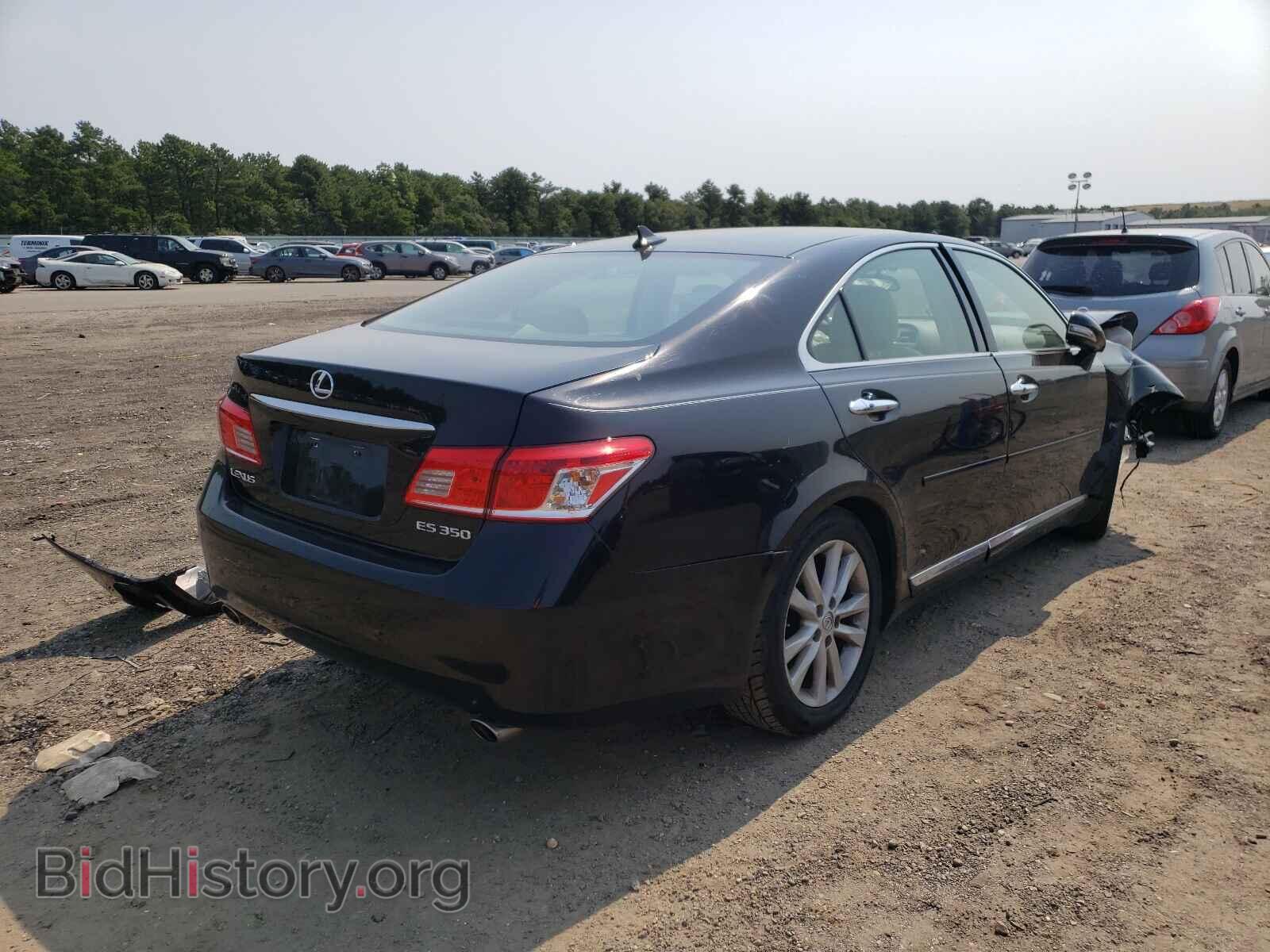 2010 LEXUS ES350 - VIN: JTHBK1EG9A2376280 - Фото 4