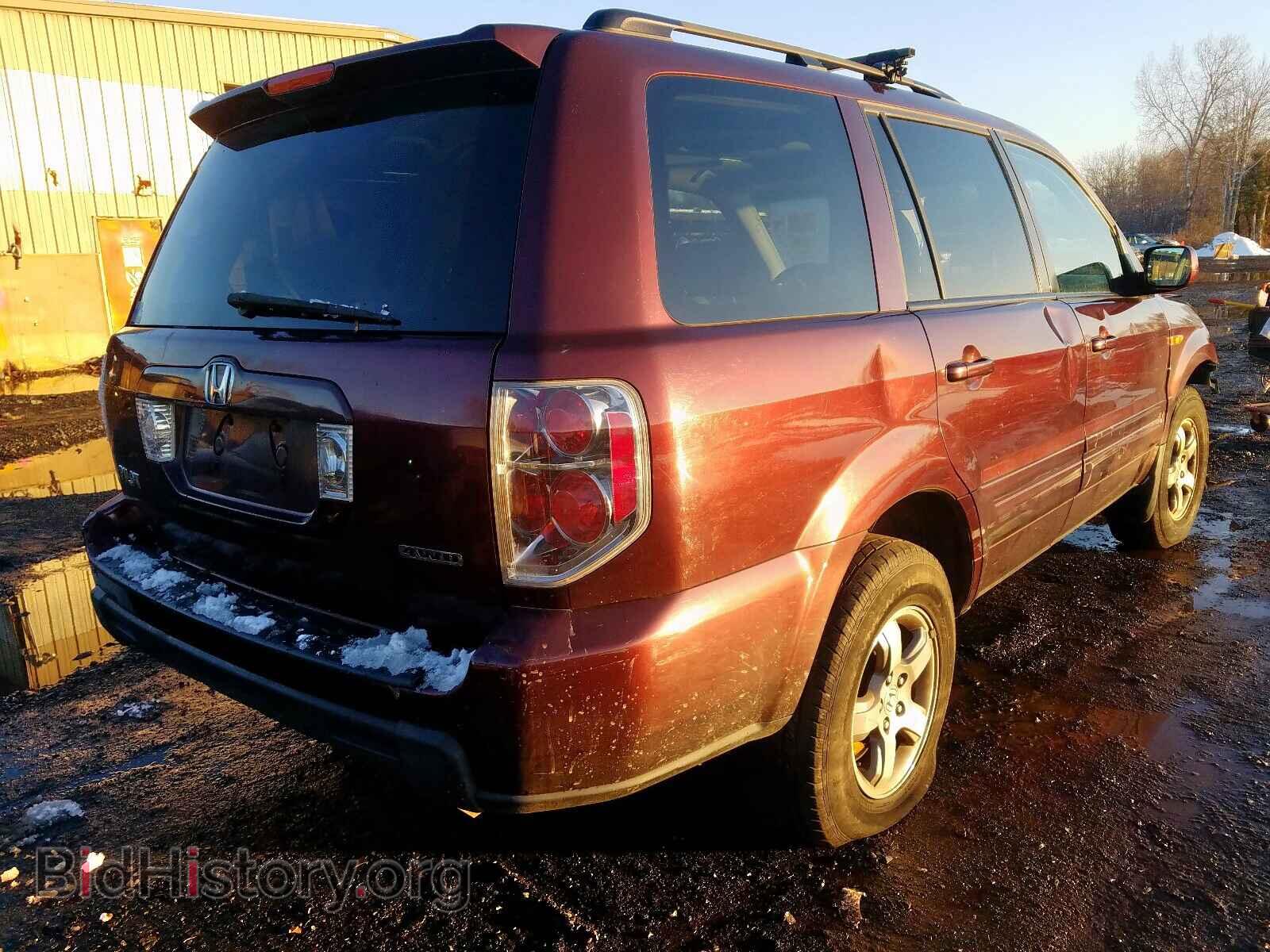 2007 HONDA PILOT - VIN: 2HKYF18697H519237 - Photo 4