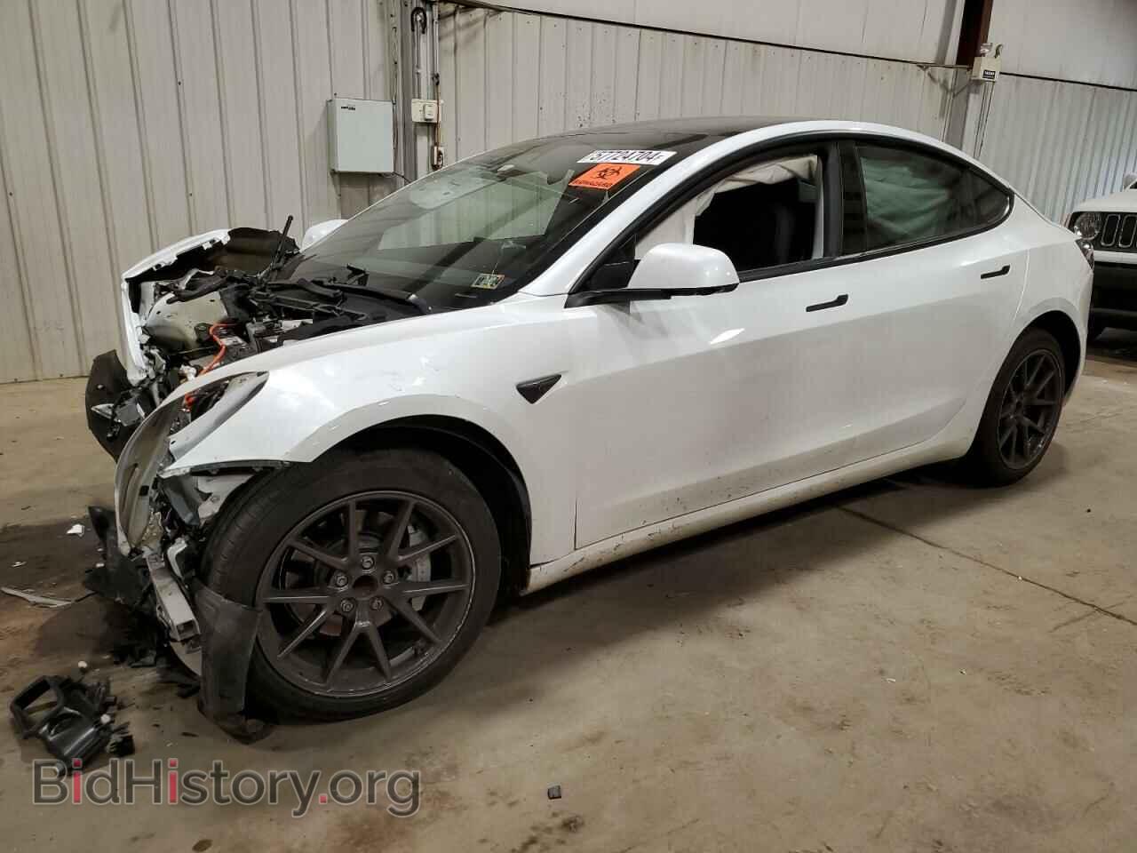 Photo 5YJ3E1EA8MF854764 - TESLA MODEL 3 2021