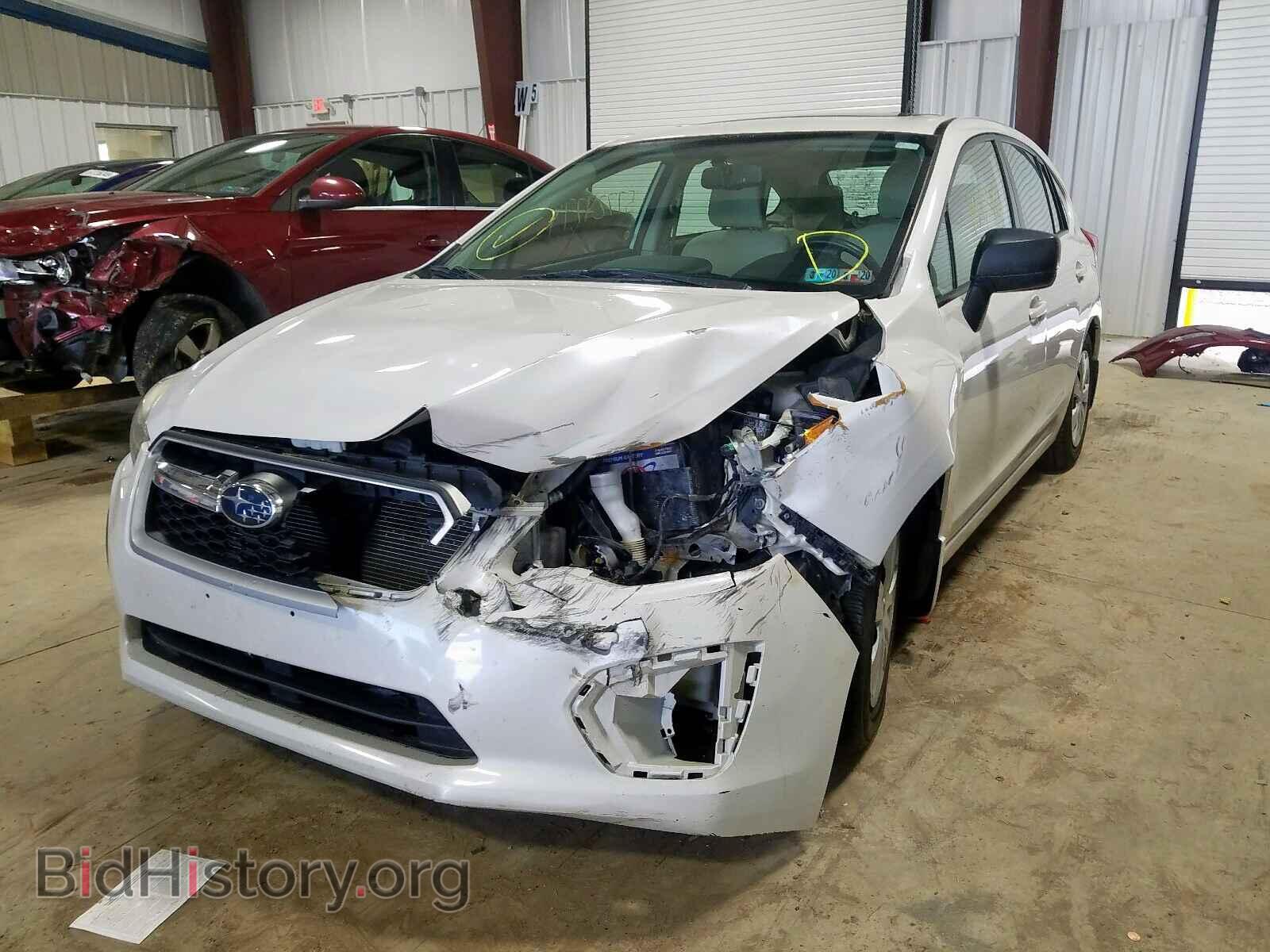 2012 SUBARU IMPREZA - VIN: JF1GPAA67CH220217 - Фото 2