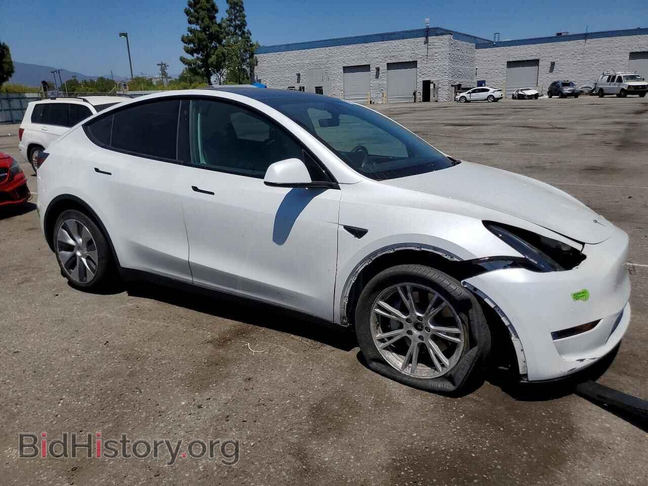 2022 TESLA MODEL Y - VIN: 7SAYGDEE1NF444798 - Фото 4