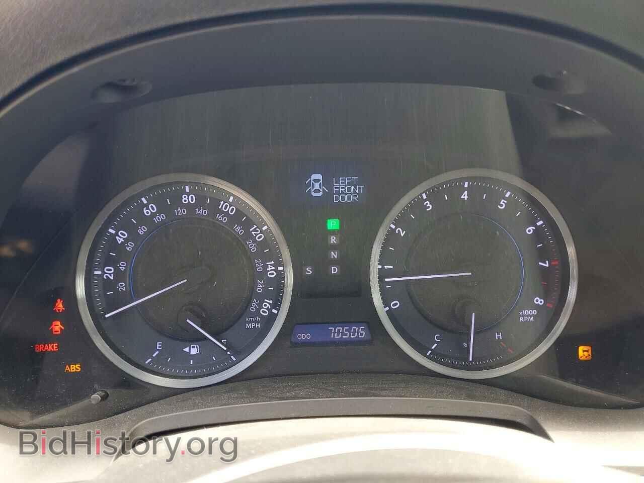 2011 LEXUS IS - VIN: JTHBF5C20B5143018 - Photo 9