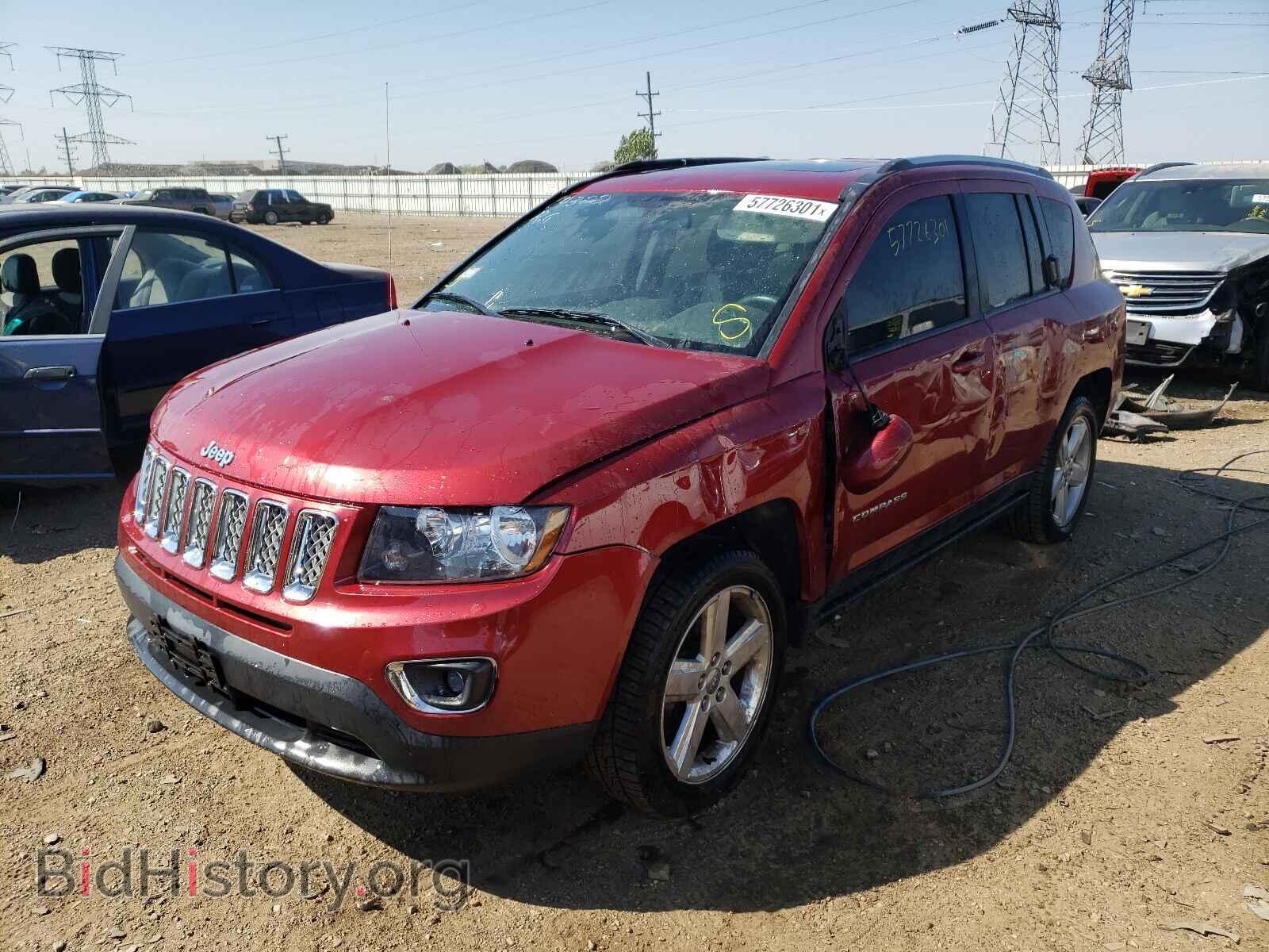 2014 JEEP COMPASS - VIN: 1C4NJCEA3ED752958 - Фото 2