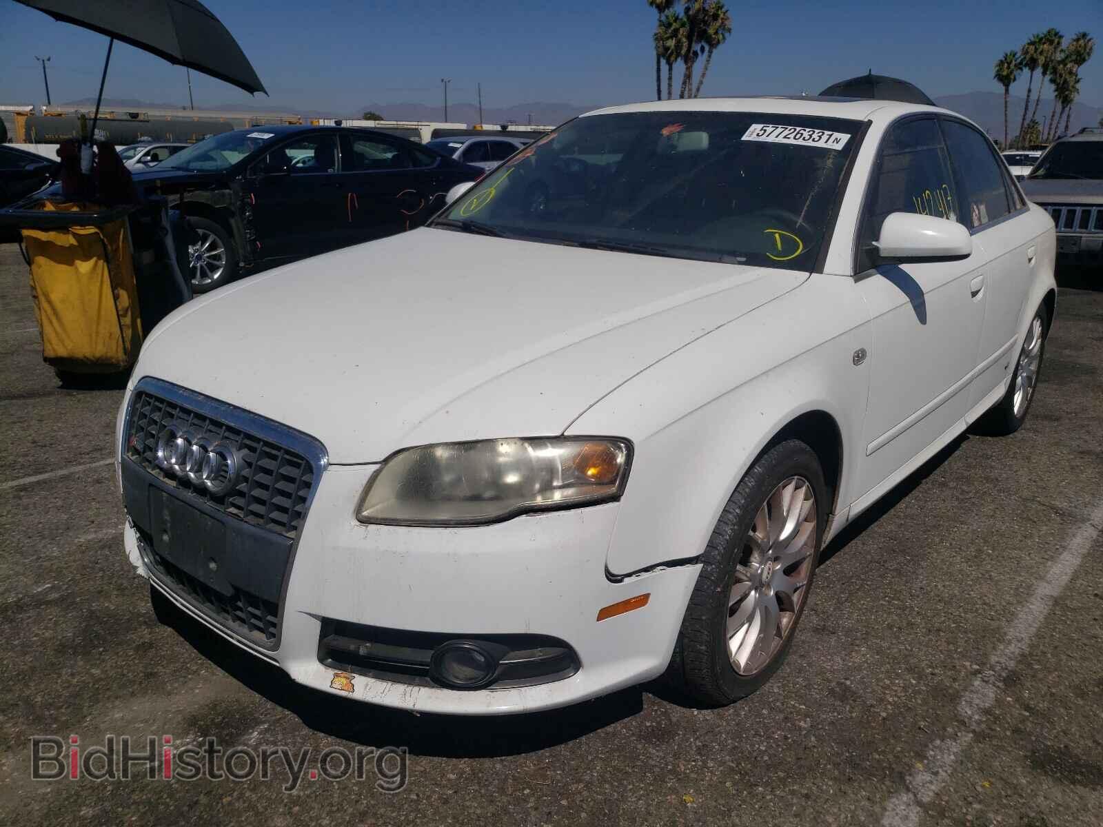 2008 AUDI A4 - VIN: WAUAF78EX8A147781 - Фото 2