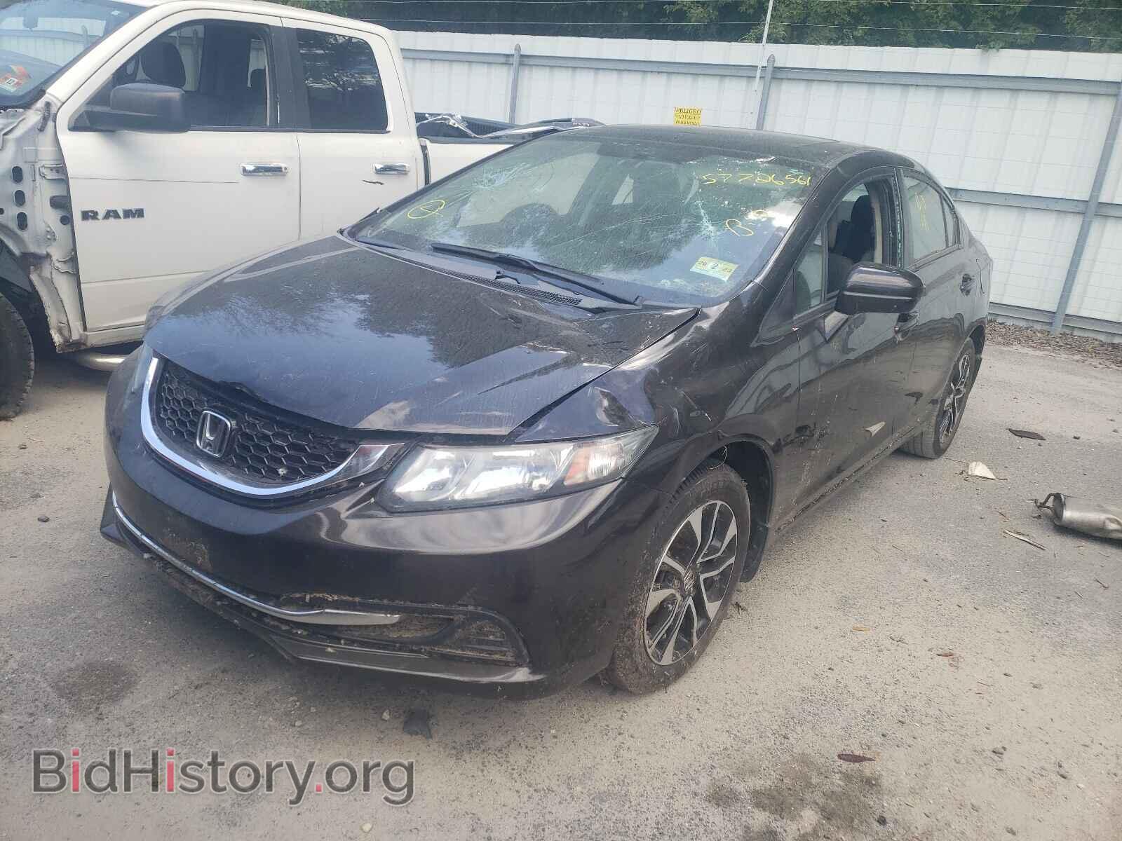 2014 HONDA CIVIC - VIN: 2HGFB2F86EH511505 - Photo 2