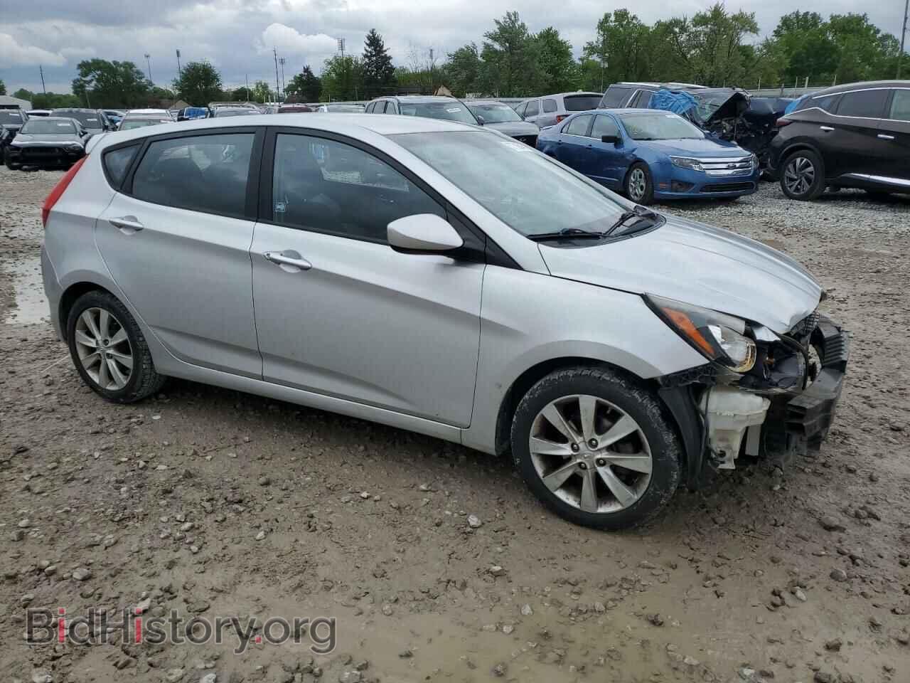 2012 HYUNDAI ACCENT - VIN: KMHCU5AE7CU054509 - Фото 4