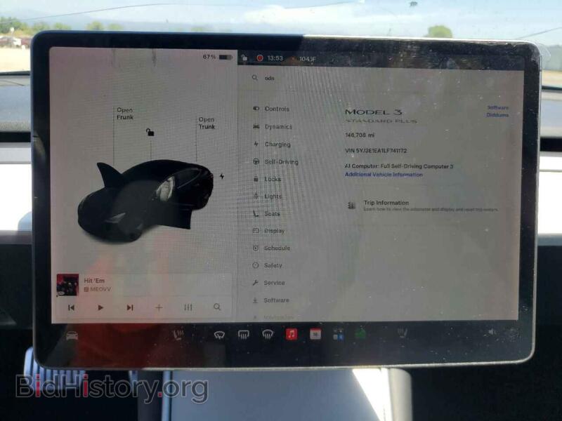 2020 Tesla MODEL 3 (VIN 5YJ3E1EA1LF741172) — photo 9 of 14