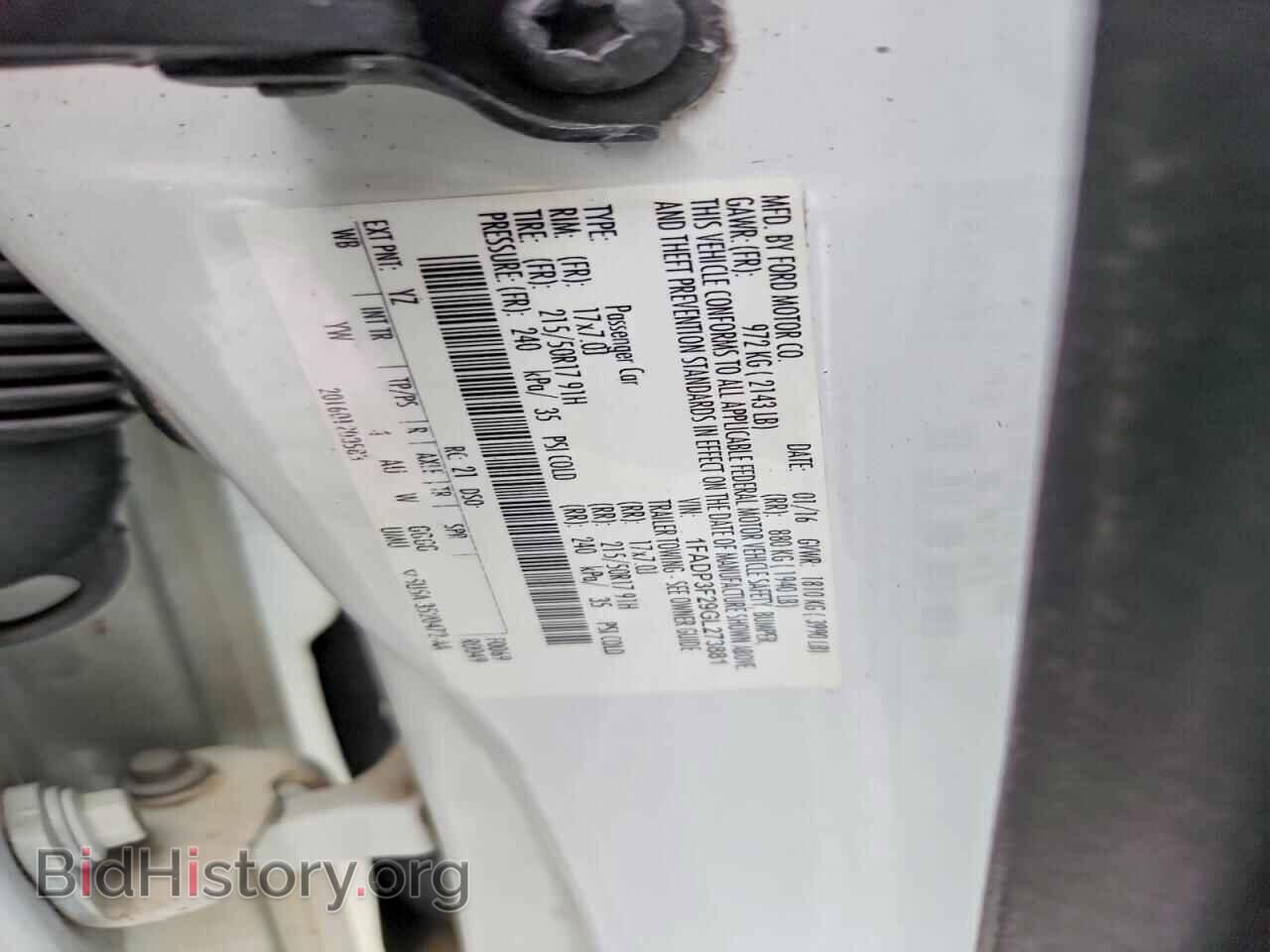 2016 FORD FOCUS - VIN: 1FADP3F29GL273881 - Фото 12