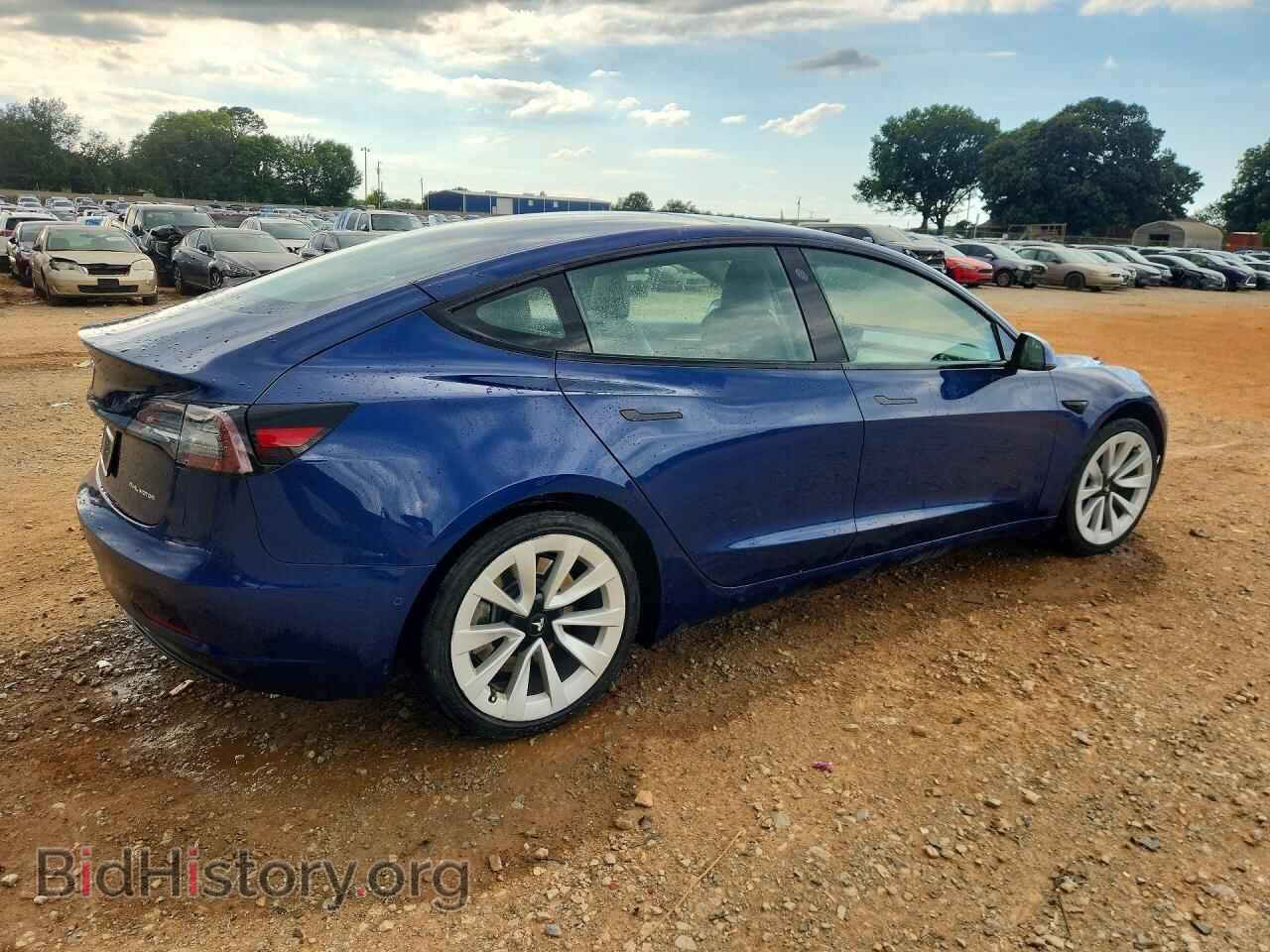 2022 TESLA MODEL 3 - VIN: 5YJ3E1EB8NF187074 - Photo 3