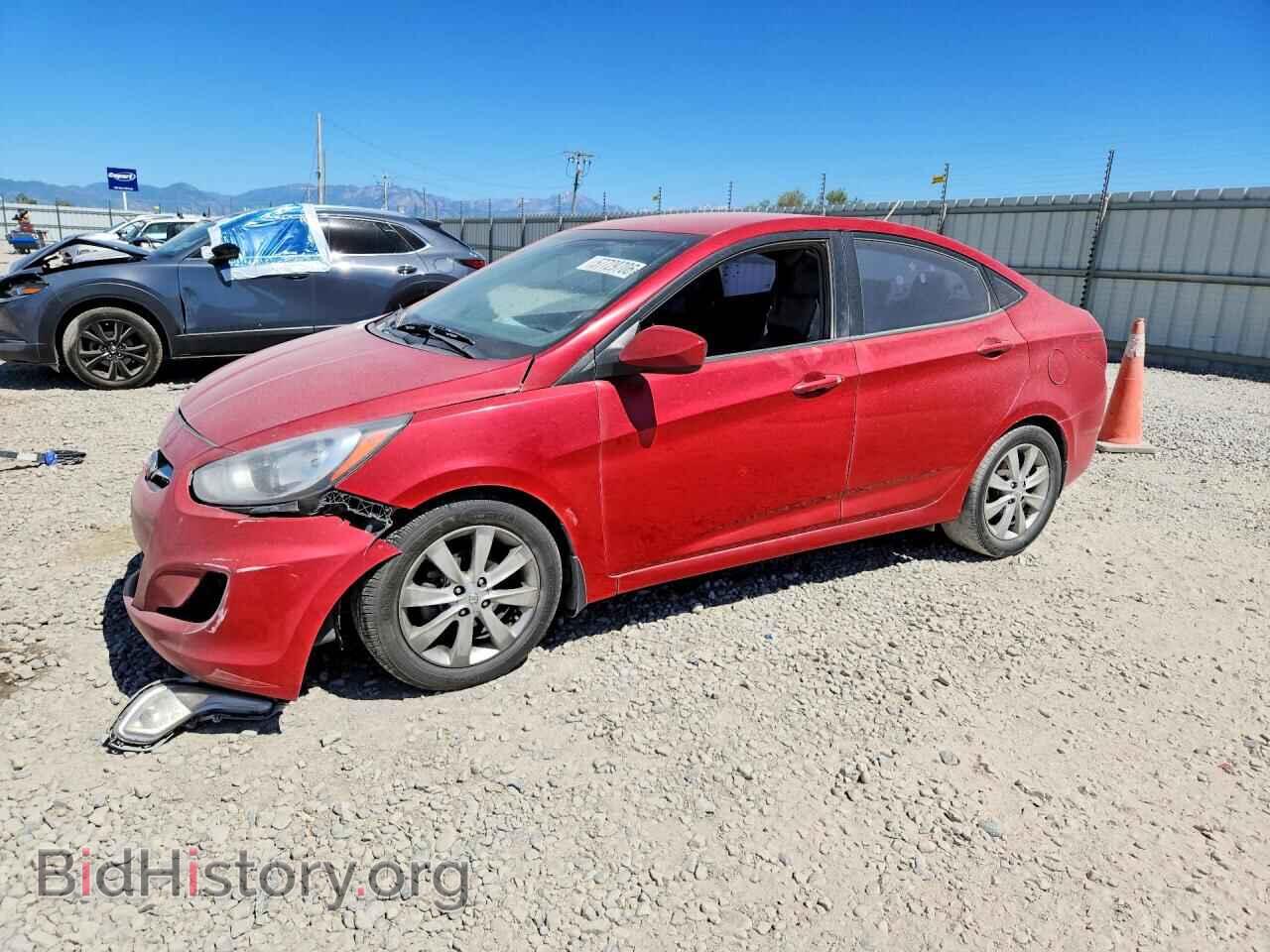 Photo KMHCU4AE9CU168568 - HYUNDAI ACCENT 2012