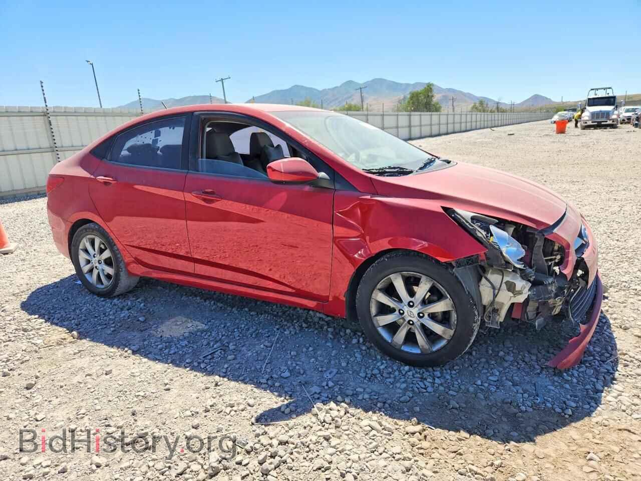 2012 HYUNDAI ACCENT - VIN: KMHCU4AE9CU168568 - Фото 4