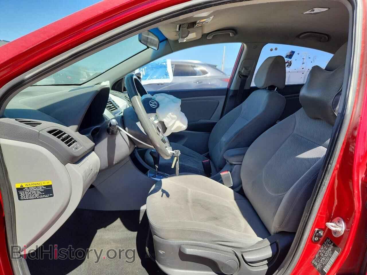 2012 HYUNDAI ACCENT - VIN: KMHCU4AE9CU168568 - Фото 7