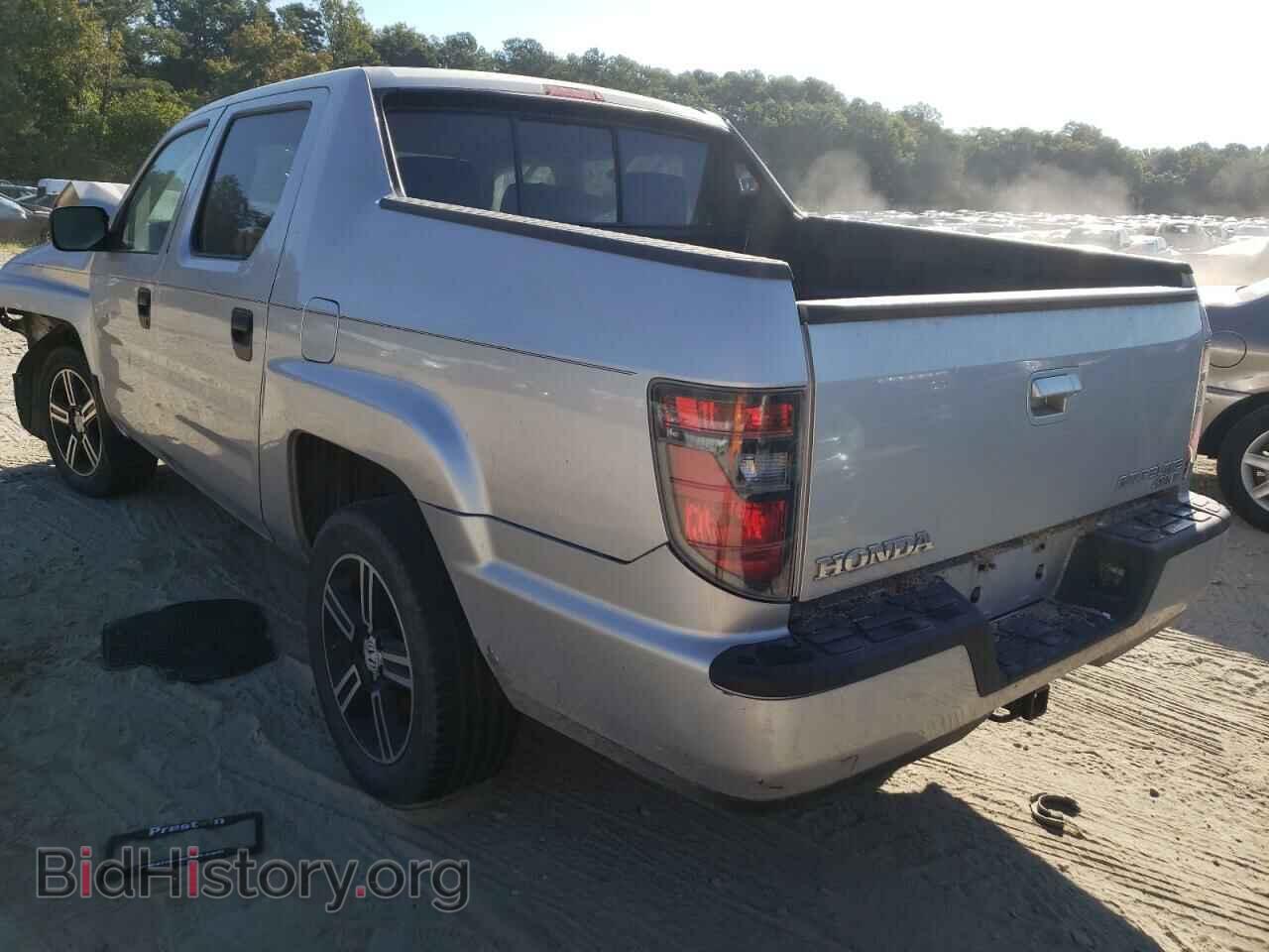 2014 HONDA RIDGELINE - VIN: 5FPYK1F79EB013742 - Фото 3