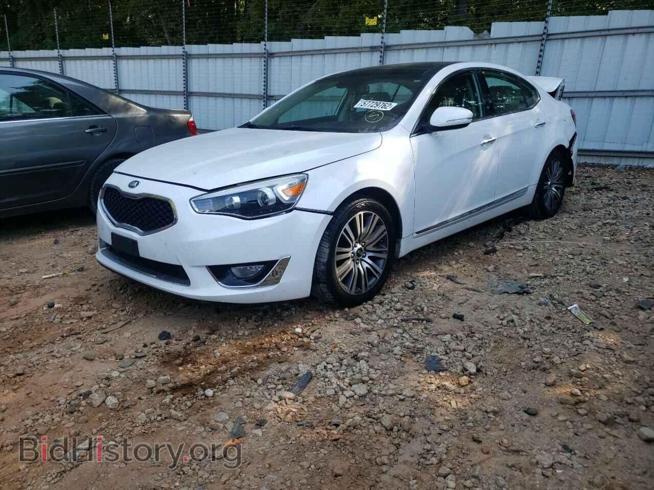 2014 KIA CADENZA - VIN: KNALN4D72E5137557 - Фото 2