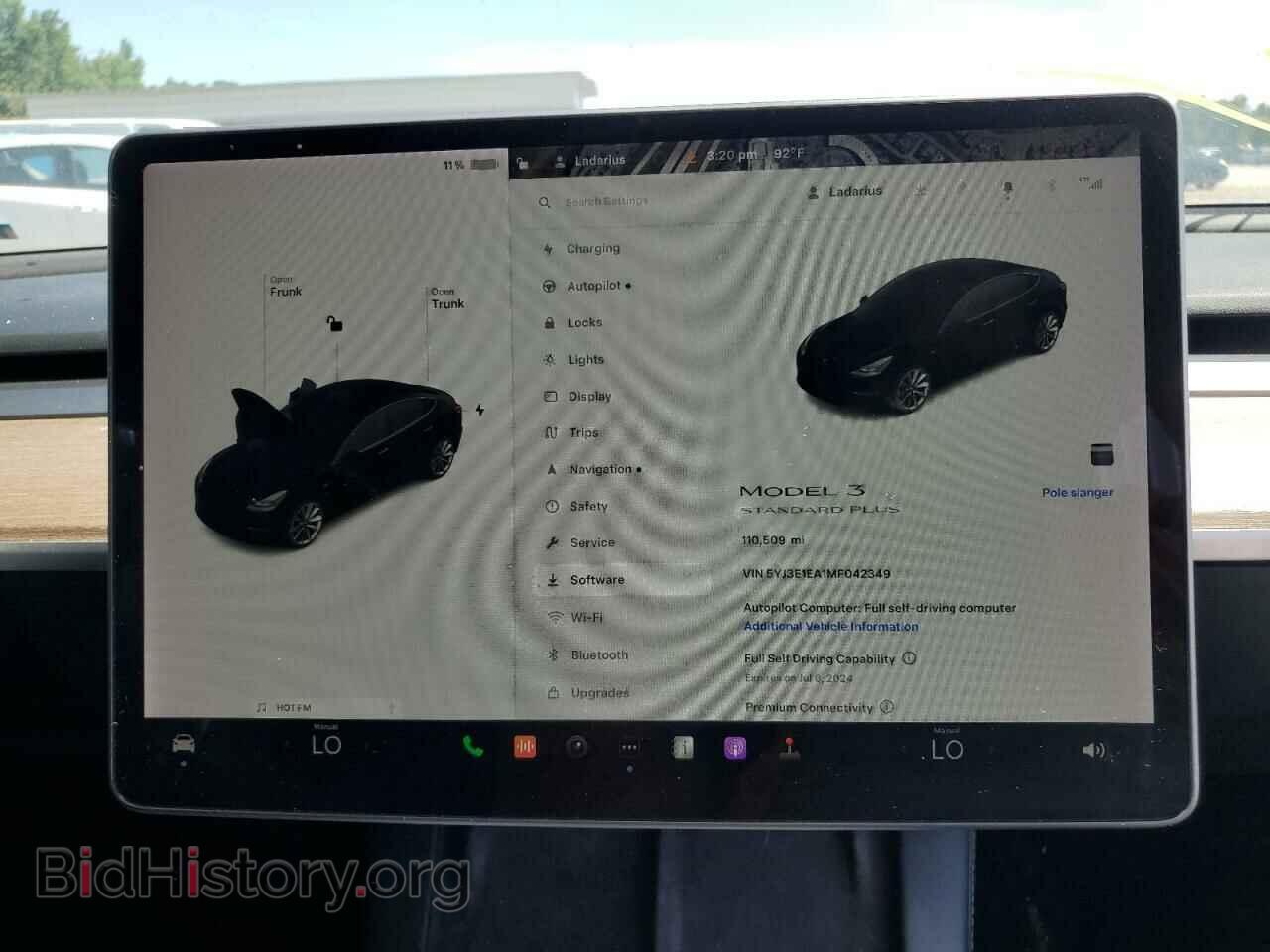 2021 TESLA MODEL 3 - VIN: 5YJ3E1EA1MF042349 - Photo 9