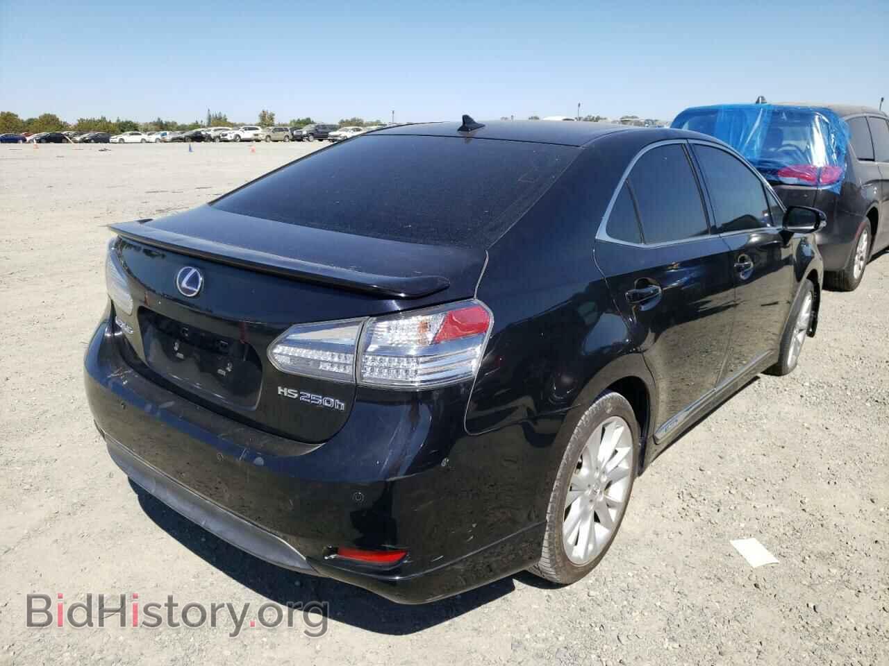 2010 LEXUS HS - VIN: JTHBB1BA5A2010462 - Фото 4