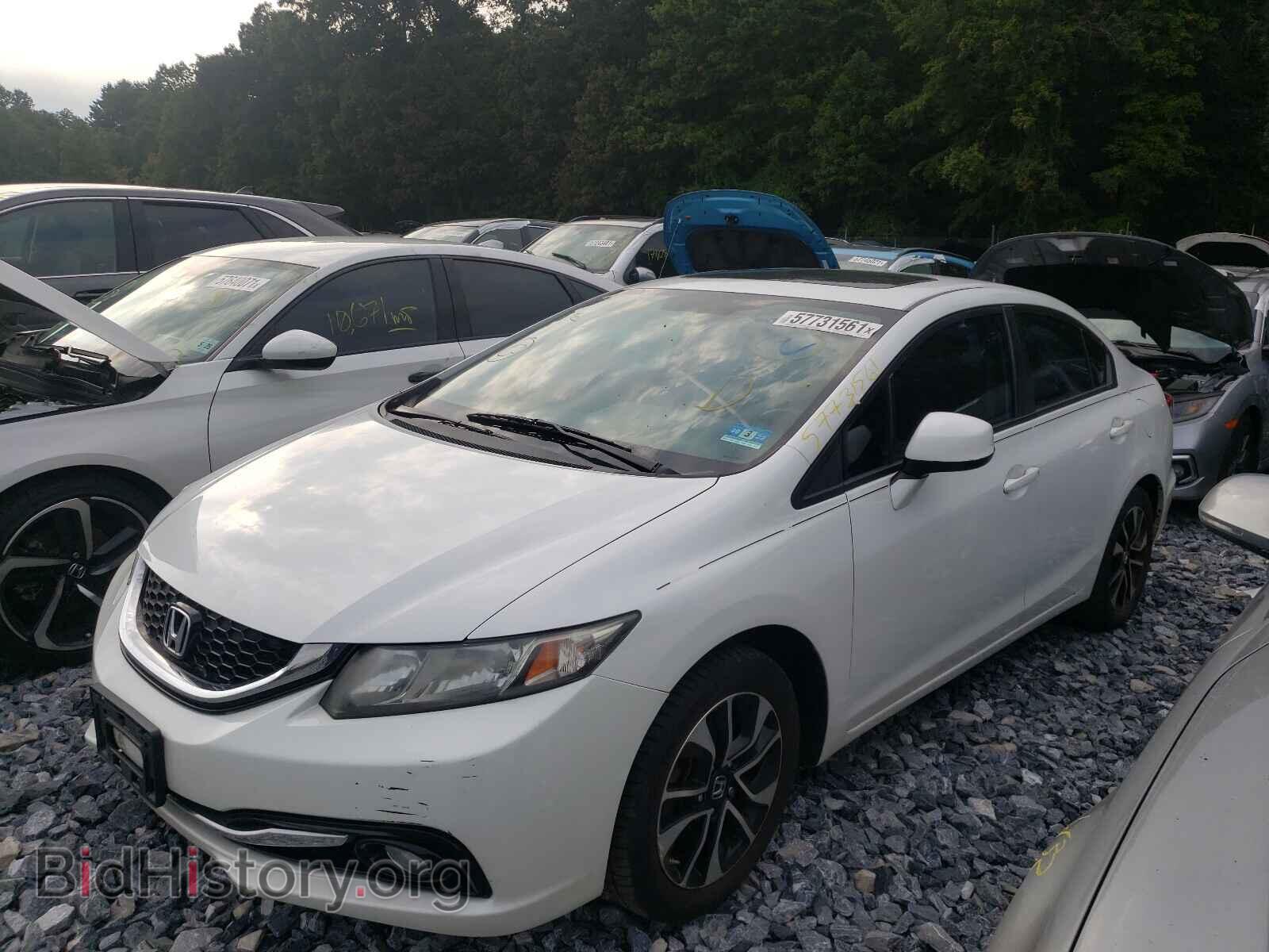 2013 HONDA CIVIC - VIN: 19XFB2F93DE220445 - Фото 2