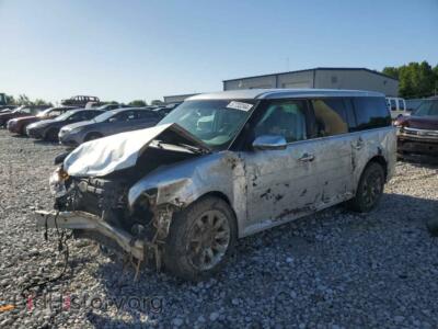 2011 Ford FLEX Limited, silver — VIN 2FMHK6DC1BBD18162, Copart