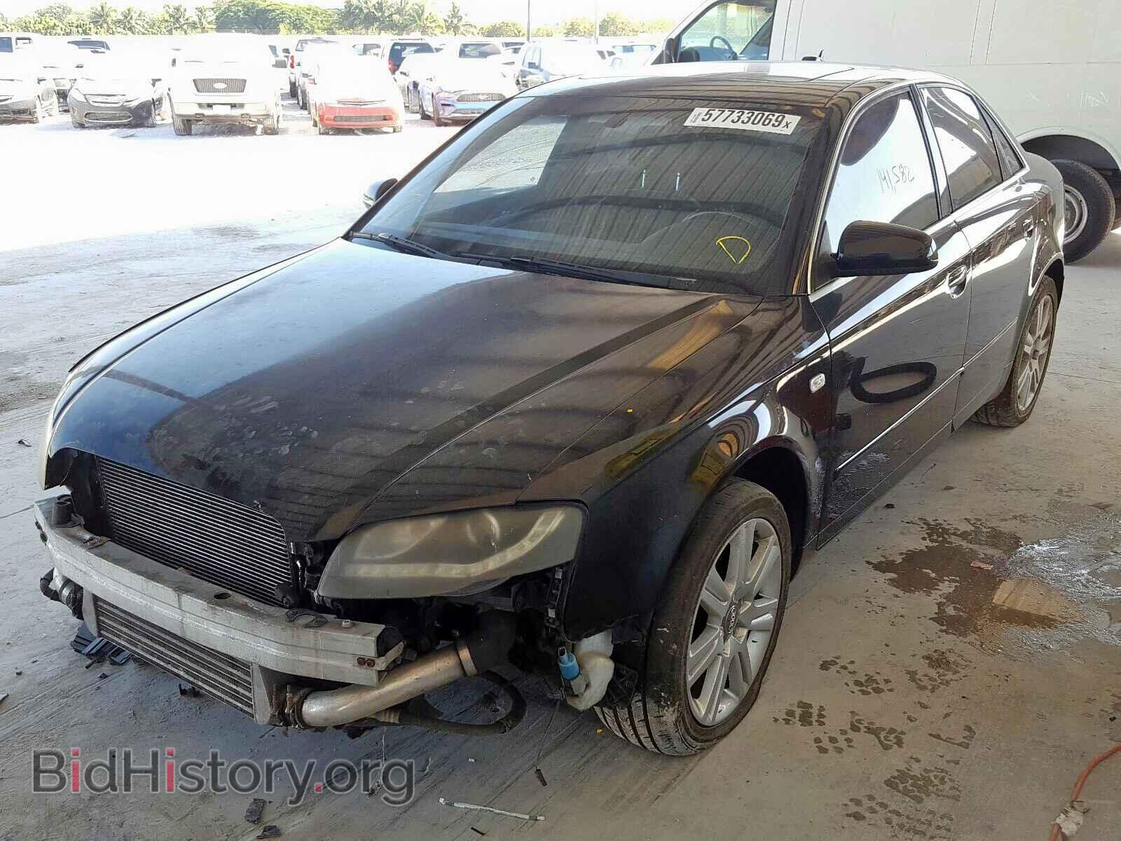 2006 AUDI A4 - VIN: WAUDF78E96A105676 - Фото 2