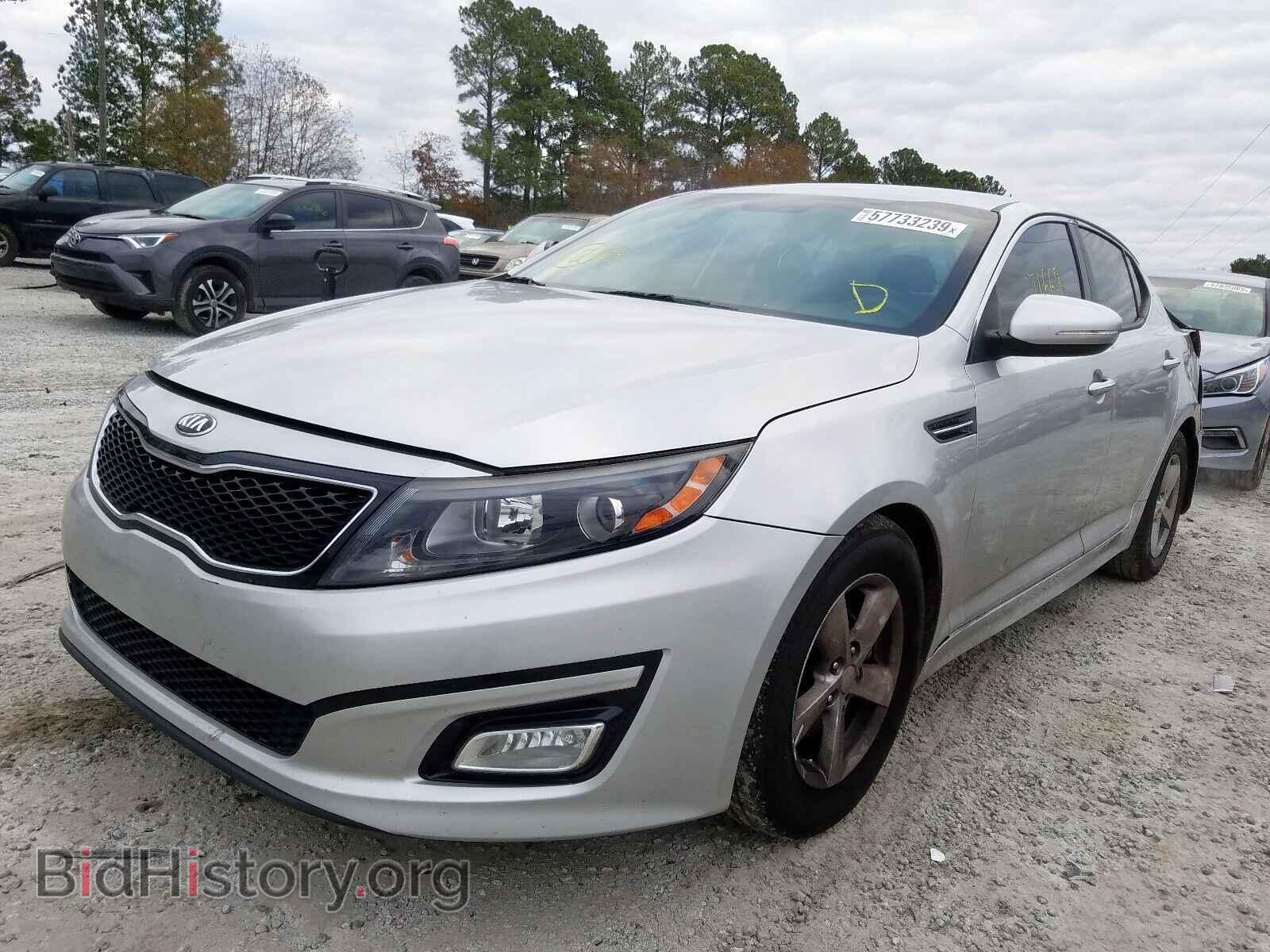 2014 KIA OPTIMA - VIN: 5XXGM4A72EG267586 - Фото 2