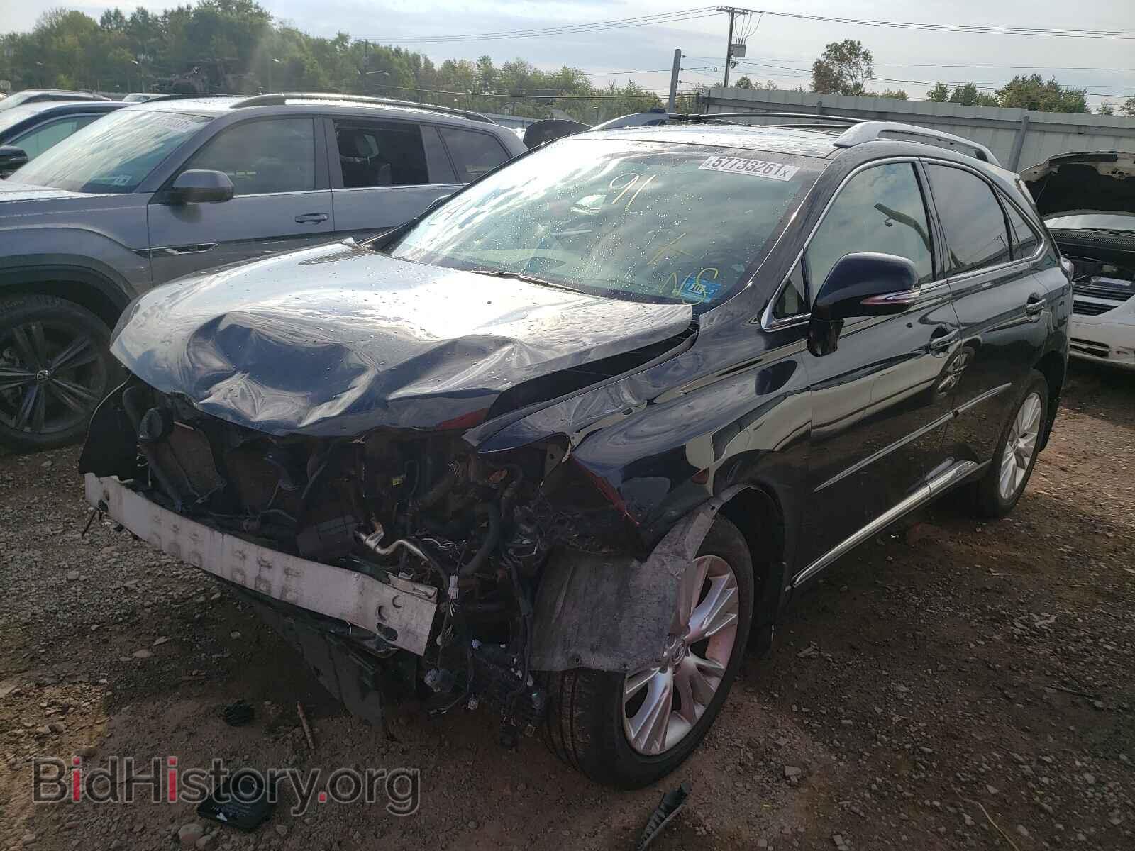 2011 LEXUS RX450 - VIN: JTJBC1BA6B2421124 - Фото 2
