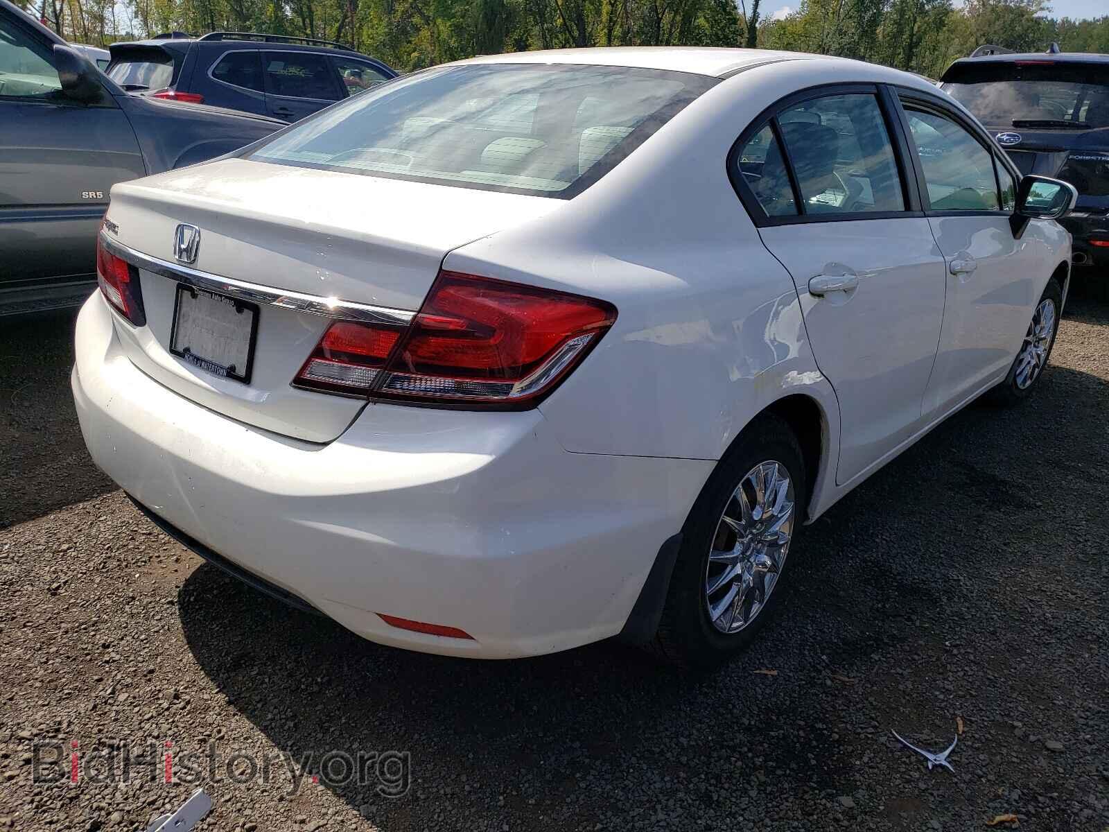 2014 HONDA CIVIC - VIN: 2HGFB2F57EH516556 - Фото 4