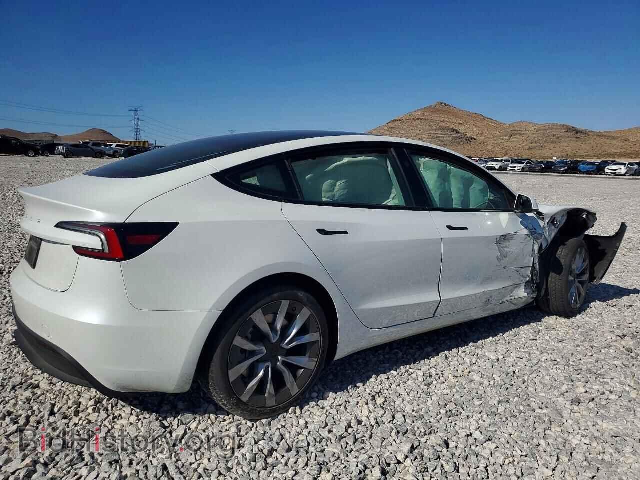 2024 TESLA MODEL 3 - VIN: 5YJ3E1EA9RF767043 - Фото 3