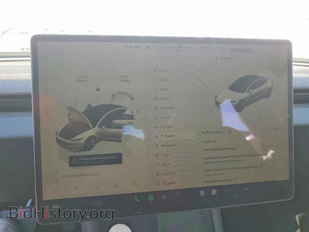2024 TESLA MODEL 3 - VIN: 5YJ3E1EA9RF767043 - Фото 9