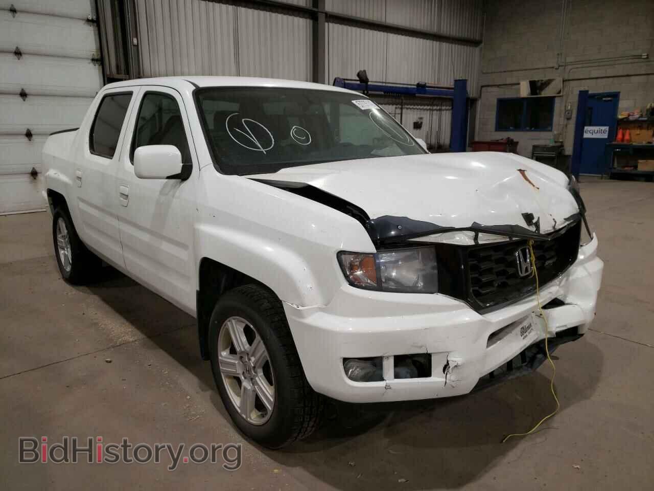 Photo 5FPYK1F77EB502821 - HONDA RIDGELINE 2014
