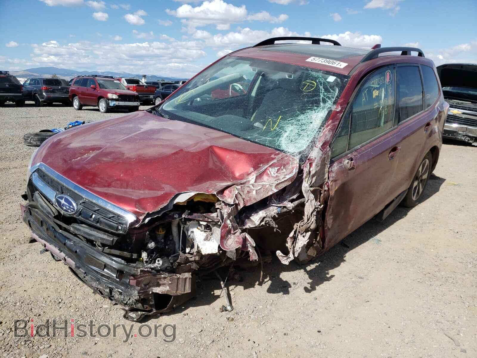 2018 SUBARU FORESTER - VIN: JF2SJAGCXJH588568 - Фото 2