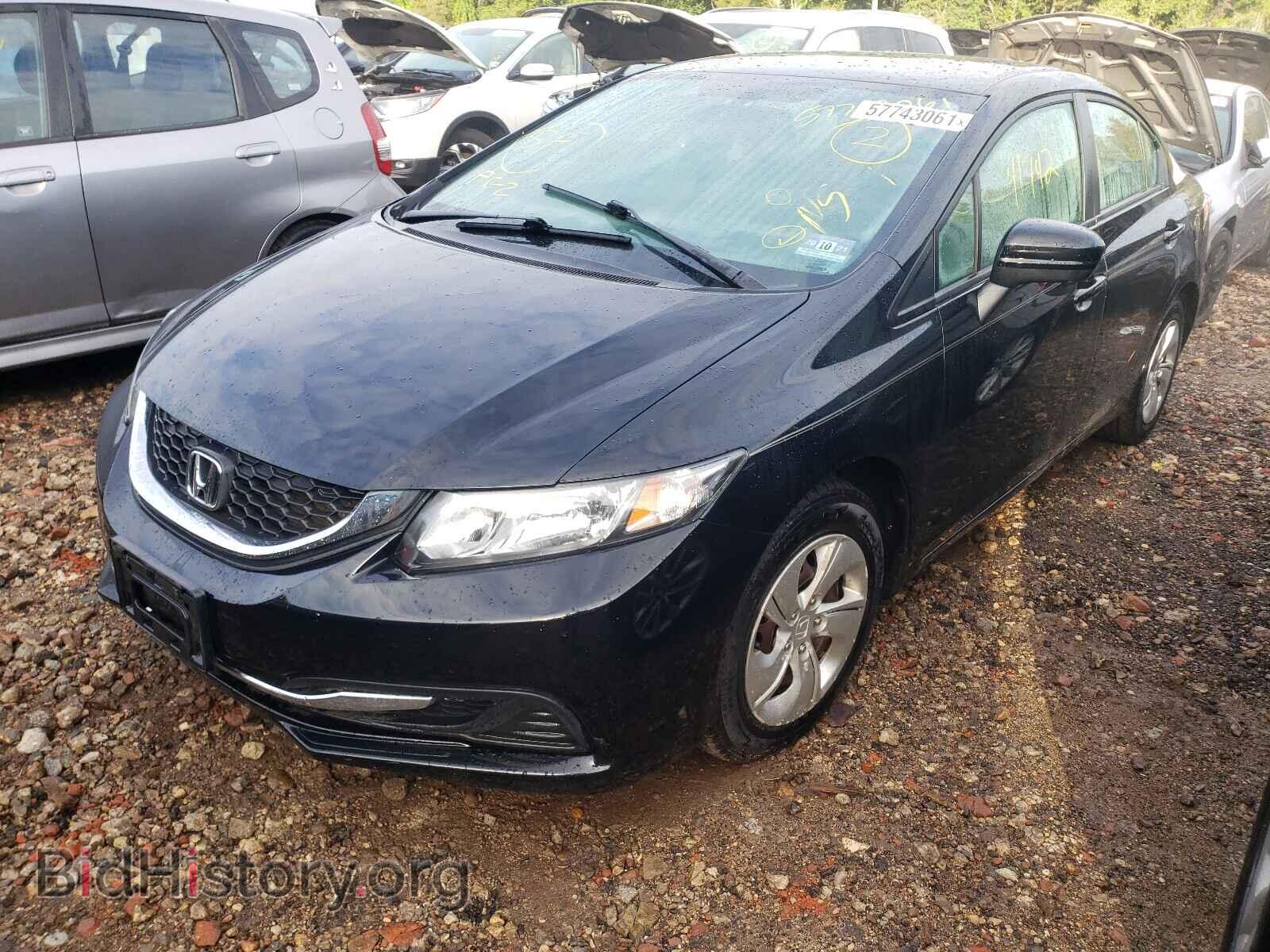 2014 HONDA CIVIC - VIN: 19XFB2E54EE070362 - Фото 2