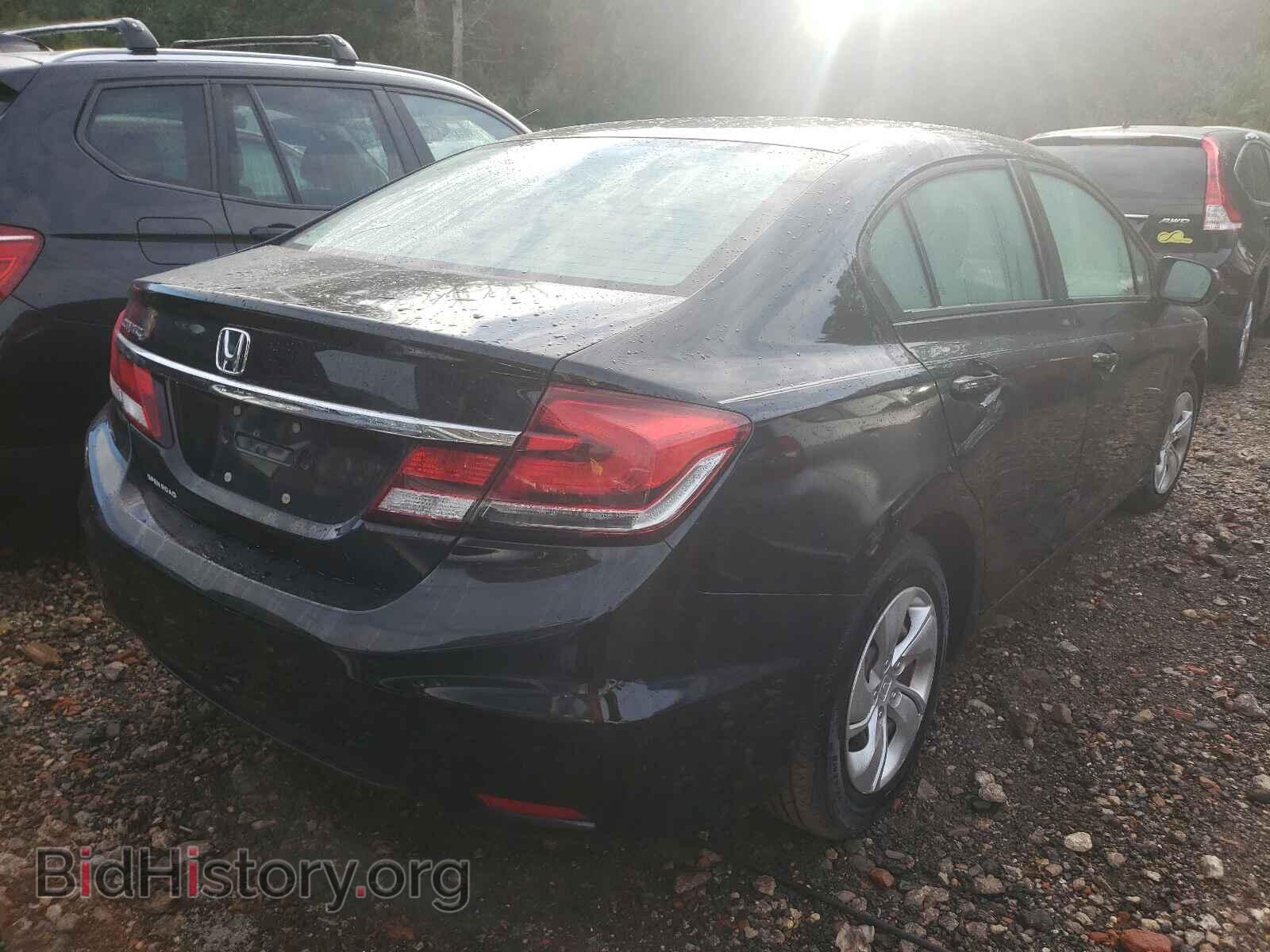 2014 HONDA CIVIC - VIN: 19XFB2E54EE070362 - Фото 4