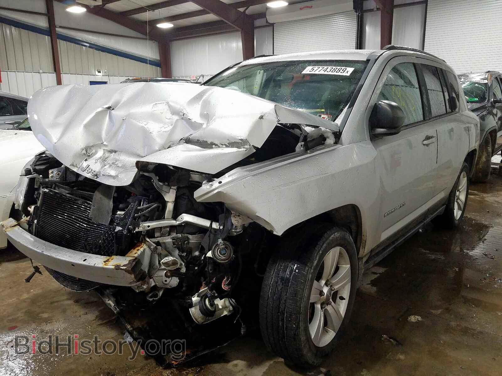 2012 JEEP COMPASS SP - VIN: 1C4NJDBBXCD573249 - Photo 2