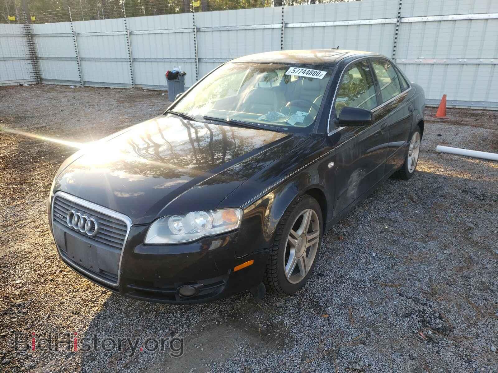 2006 AUDI A4 - VIN: WAUDF78E66A083121 - Фото 2