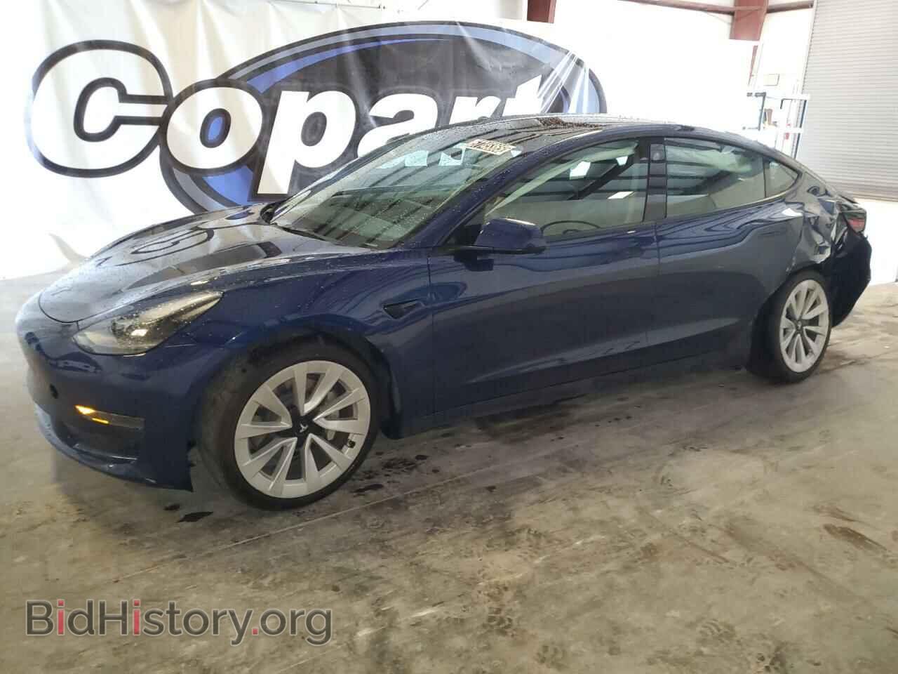 Фотография 5YJ3E1EA2NF369893 - TESLA MODEL 3 2022